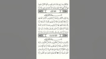 سورة العاديات بصوت جميل وتجويد رائع.                     #المصحف #قران_كريم #المصحف #fyp