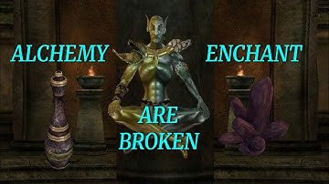 How to Play Morrowind - Alchemy & Enchant Edition