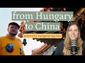 🇭🇺🇨🇳 Difficulties in China - Csaba teaches Hungarian in Beijing interview part 1 [HU-EN subtitles]