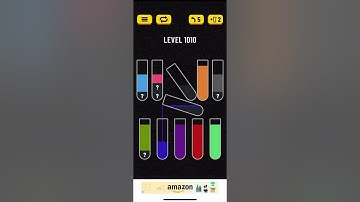 Water Sort Puzzle level 1010