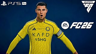 FC 26 - Al Nassr vs. Al Taawoun - Saudi Pro League 25/26 Full Match | PS5 Pro [4K60]