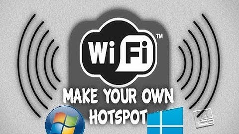 How to turn your Windows 7/8/10 Laptop into a WiFi Hotspot
