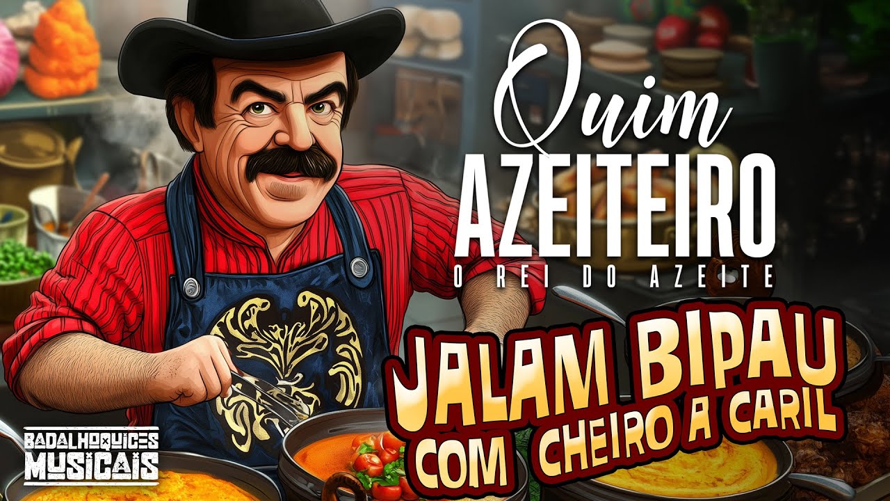 QUIM AZEITEIRO "Jalam Bipau com cheiro a Caril" (Lyric Video) QUIM AZEITEIRO "Jalam Bipau com cheiro a Caril" (Lyric Video)
