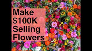 Make $100K Selling Cut Flowers? | Here's Our Plan | PepperHarrow Farm