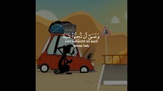  وعسى أن تكرهو شيئا وهو خير لكم  _shorts