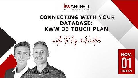 Connecting with Your Database KWW 36 Touch Plan 11/01/22