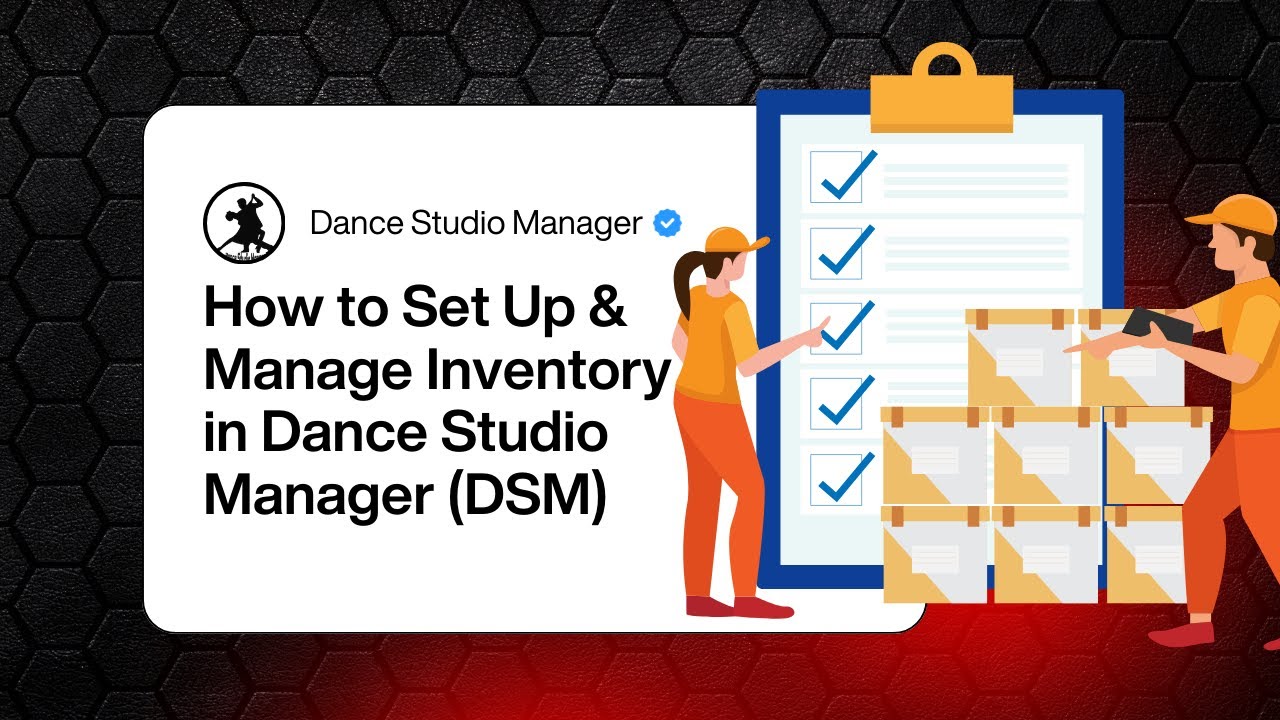 Dance Manager How to Set Up & Manage Inventory in Dance Studio Manager (DSM) | Step ...
