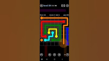 How To Solve Flow Free Rainbow Pack Level 84 8x8 Board Walk Through Solution Walkthrough