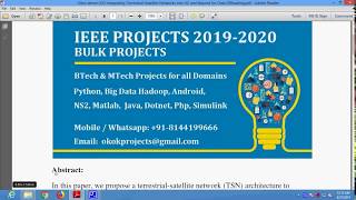 Ultra dense LEO Integrating Terrestrial Satellite Networks into 5G and Beyond for Data Offloading