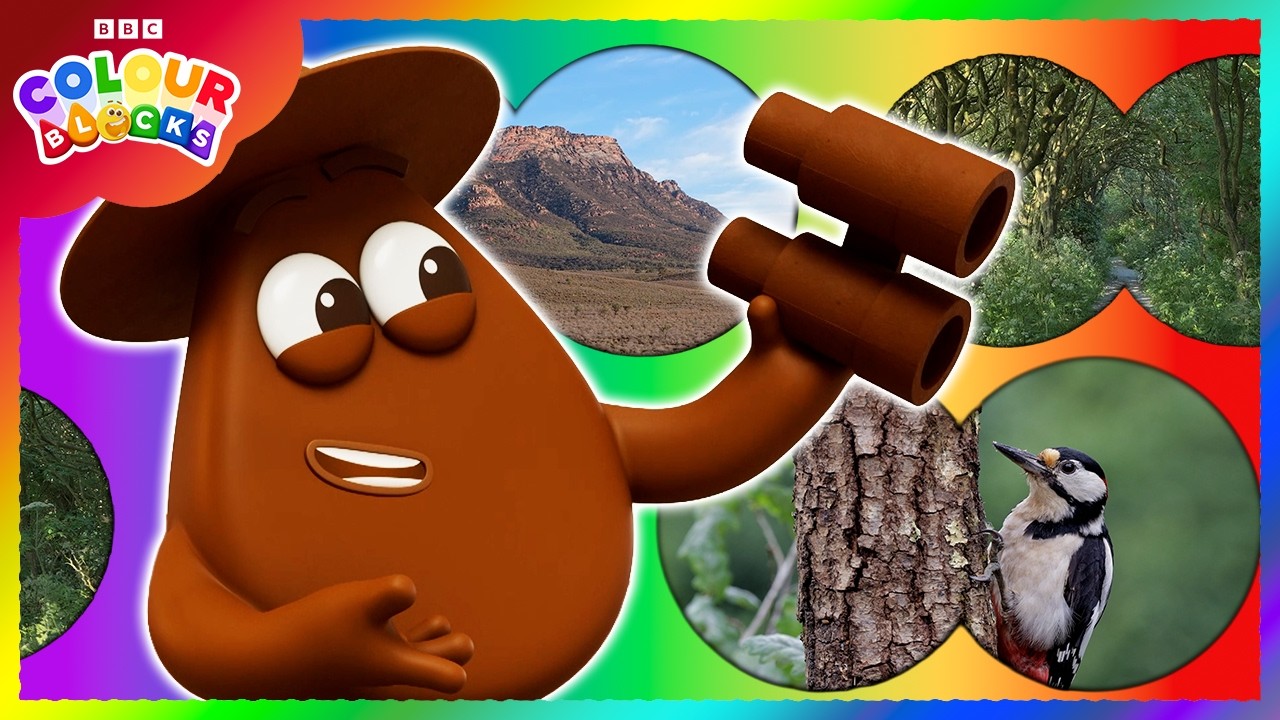 Let's Go on a Nature Walk | Kids Learn Colours Compilation