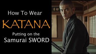 KATANA 1 - SWORD: HOW TO WEAR IT - Ninjutsu Online Instruction - Ninja weapon sword - Machida KATANA 1 - SWORD: HOW TO WEAR IT - Ninjutsu Online Instruction - Ninja weapon sword - Machida
