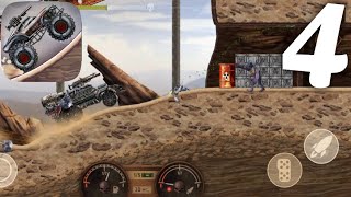 Zombie Hill Racing: Earn Climb Gameplay Stage 4 screenshot 4