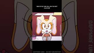 Cream asks too many questions  #sonicthehedgehog