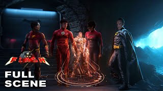 THE FLASH – FULL SCENE (2023) Ben Affleck, Michael Keaton, Ezra Miller Movie | Warner Bros Trailer image