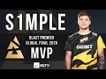 s1mple - HLTV MVP of BLAST Premier Global Final 2020
