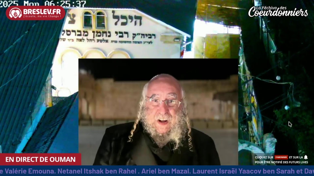 Hochaana Raba  - 13 Oct - Breslev- Ouman- invité DAVID Hamelekh