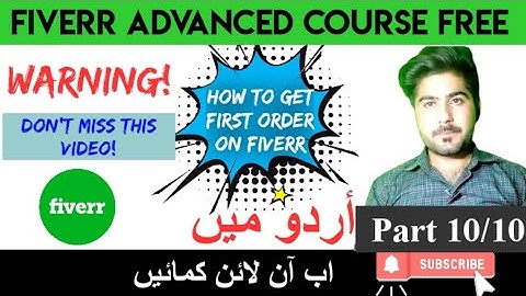 Fiverr course || How to get first order on fiverr(Buyer Request )|| Learn and Earn online