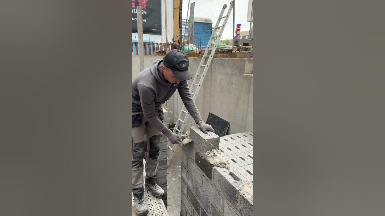 Concrete Block Masonry StepbyStep Guide for American Viewers" YouTube
