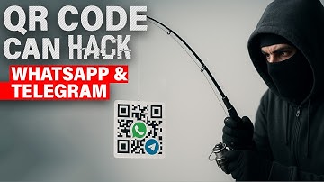 How hacker hacks your Whatsapp/Telegram using Evil QR Code?