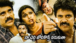 Ragada Movie Nagarjuna M Action Scenes Latest Telugu Movie Scenes Movie Ticket