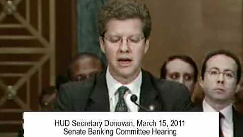 HUD Secretary Shaun Donovan: Preserve the Role Fannie/Freddie Served to Rental Housing Industry