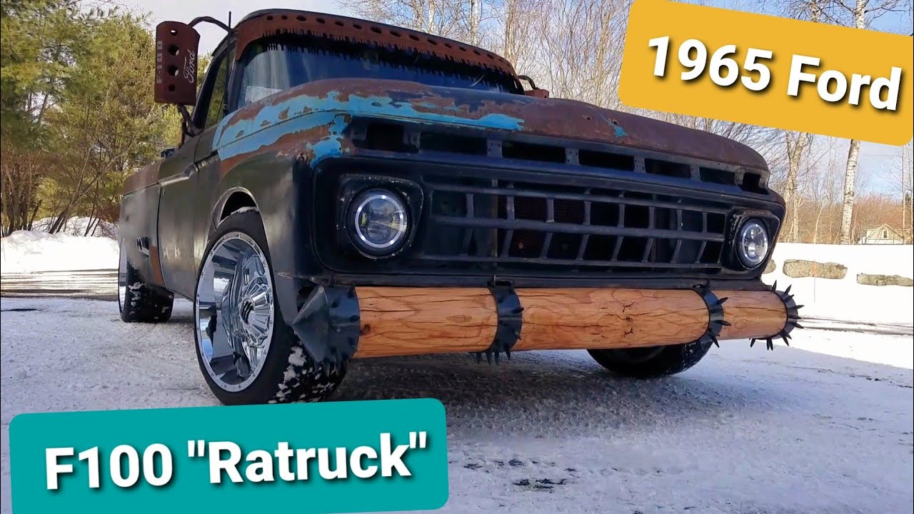 1965 Ford F100 Rat Rod Called Ratruck Highlights Youtube - 1940 ford f100 quot rat rod quot roblox