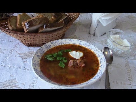 Видео рецепт Щи со свининой