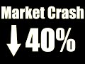 MASSIVE CRASH INCOMING!  5 Reasons the Stock Market will Crash 40% in 2020