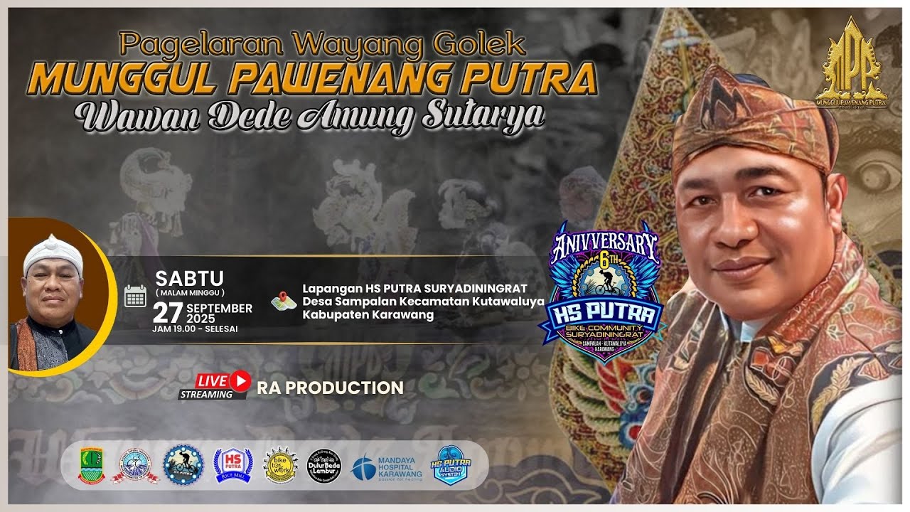 🛑LIVE WAYANG GOLEK  