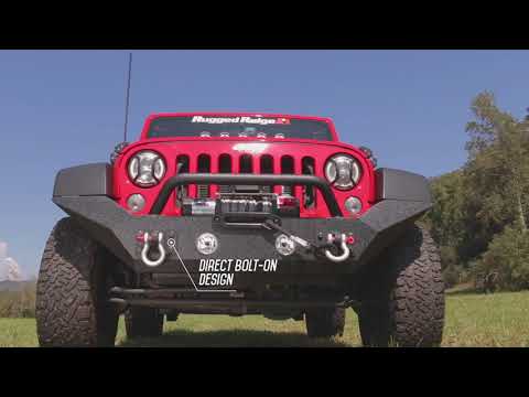 Rugged Ridge: Spartan Front and Rear Bumpers for ’07-’17 Jeep Wrangler JK