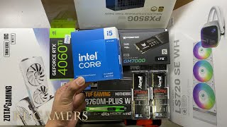 intel Core i5 14400F ASUS TUF GAMING B760M-PLUS WIFI DEEPCOOL LS720 SE WHITE ZOTAC RTX4060Ti Gaming