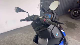 BMW C400 X at Sycamore Wolves