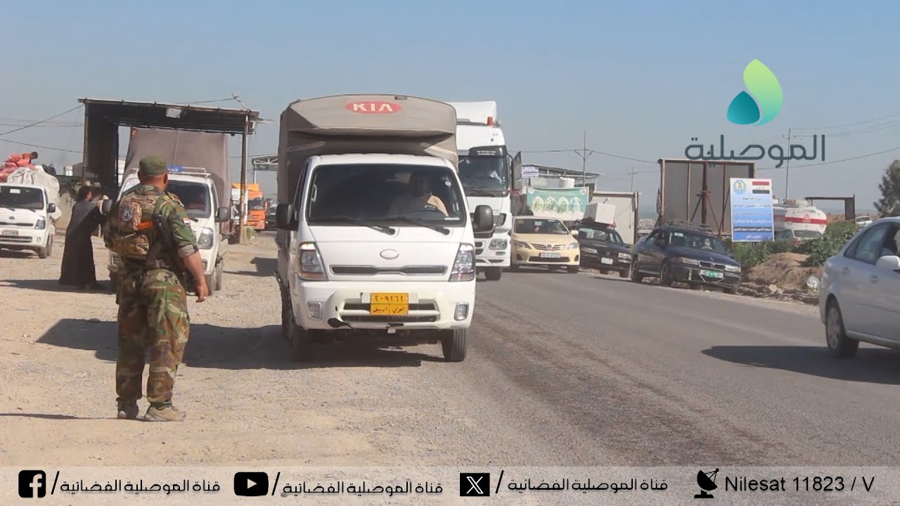 كاميرا الموصلية تواكب عودة عدد من النازحين من مخيم حسن شام الى مناطقهم الاصلية بمدينة الموصل