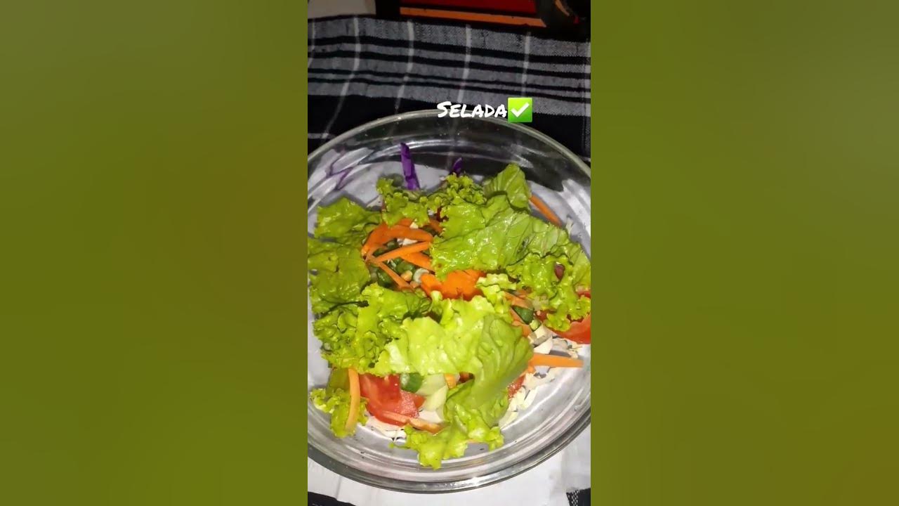 resep salad simple yang sehat dan enak 🥰😋