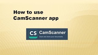How to use CamScanner app screenshot 3