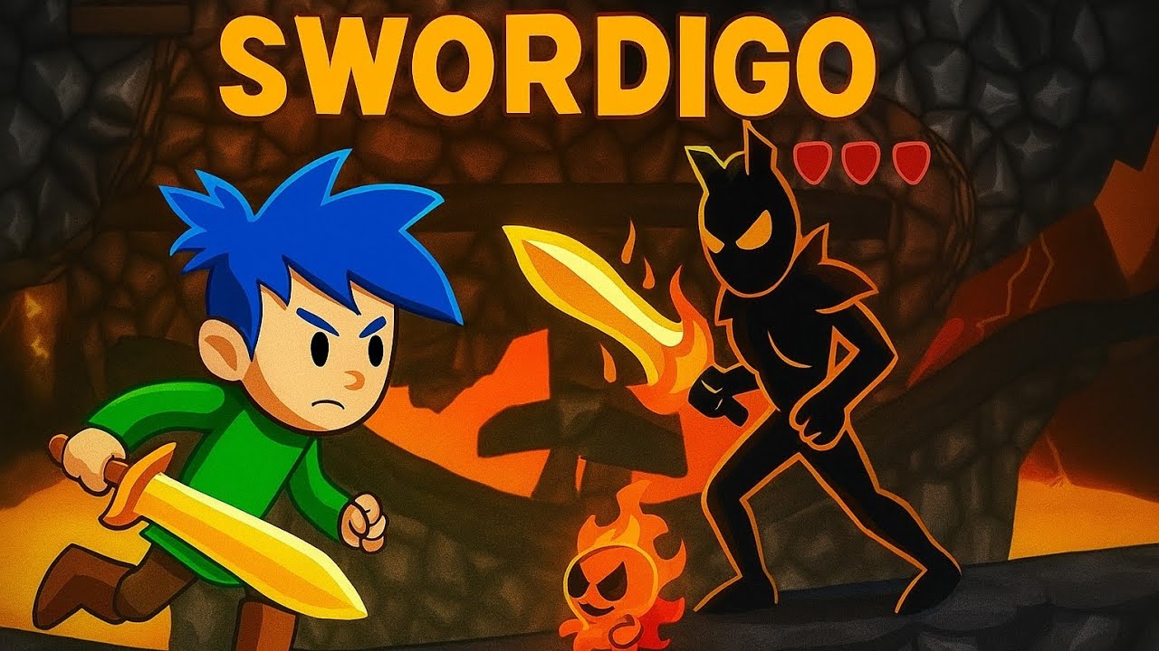I REACHED A PLACE WHERE LAVA WAS EVERYWHERE | Swordigo adventure gameplay #15