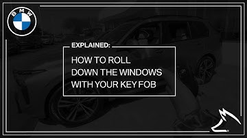 How To Roll Your BMW Windows Down From Key Fob - BMW of Farmington Hills
