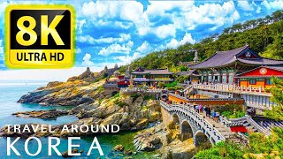 Korea With Hd 8K Ultra 60 Fps- Travel To The Best Places In Korea With Relaxing Music 8K Tv