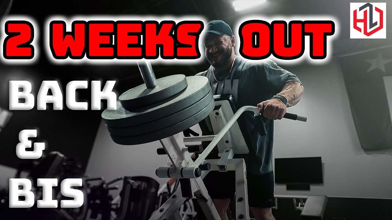 How I Brought Up My Back - 2 Weeks Out