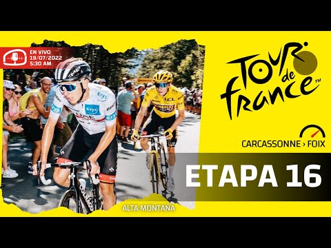 ??Etapa 17 TOUR DE FRANCIA 2022 En Vivo ? Pogacar - Thomas - Vingegaard - Martinez - Nairo - Urán