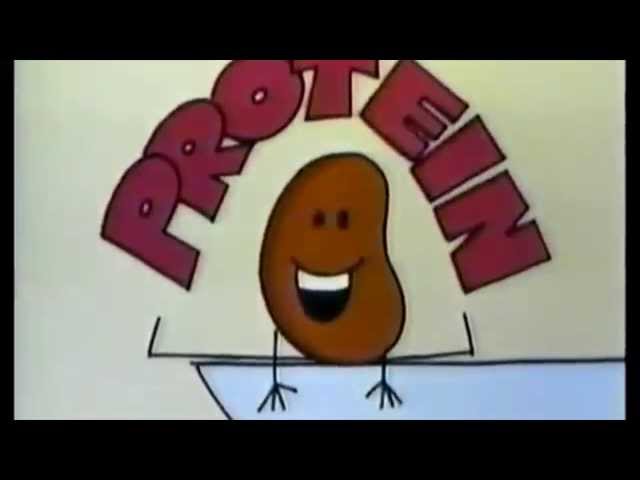 Beans and Rice - Vintage ABC nutritional PSA class=