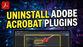 How to uninstall Adobe Acrobat plugins for design - Quick Tutorial