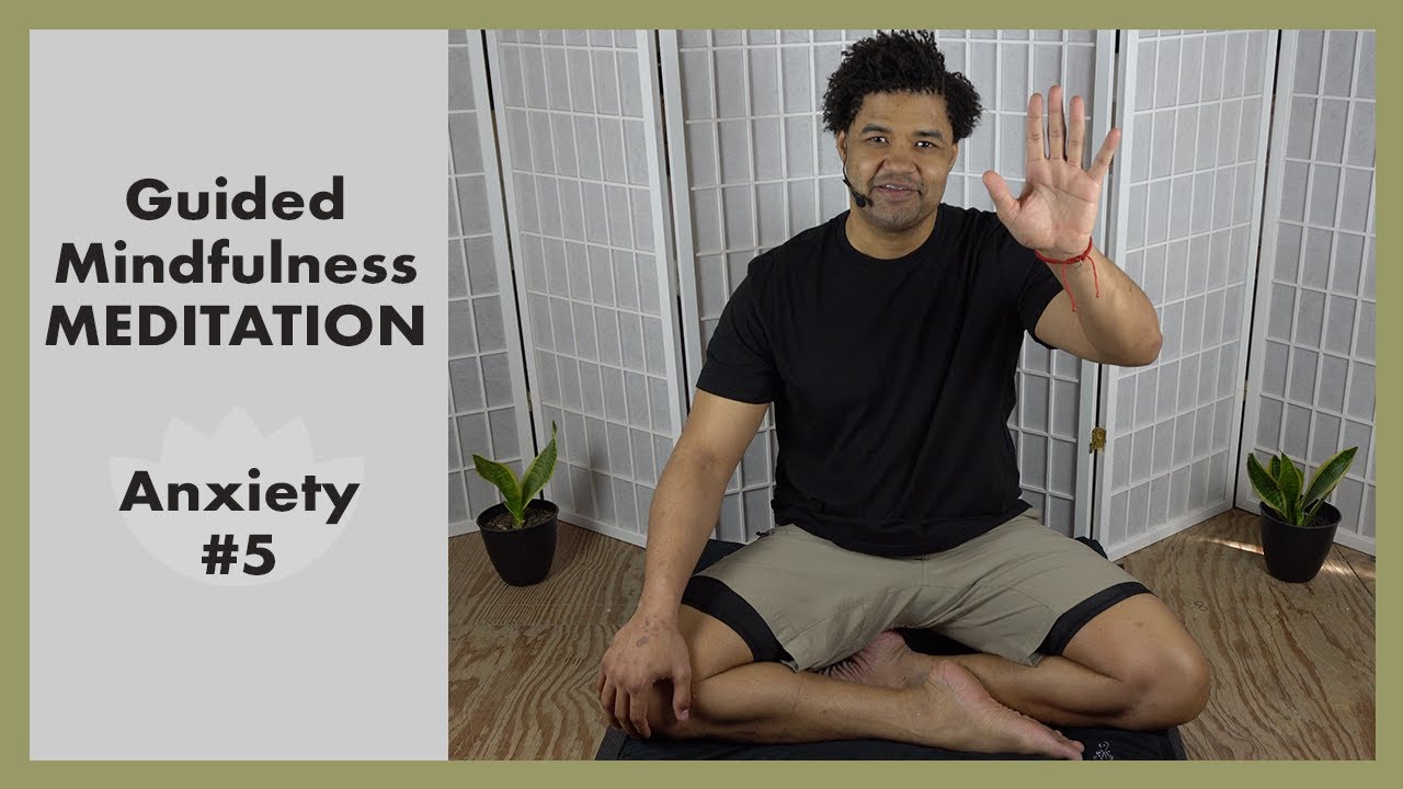 5 Minute Guided Meditation for Anxiety #5 - YouTube
