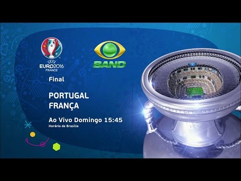 Chamadas dos jogos da UEFA Euro 2016  Eurocopa na Band e na Globo 