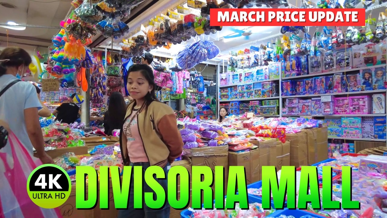 [4K] DIVISORIA MALL TOUR - FIRST WEEK OF MARCH 2026 PRICE UPDATE.