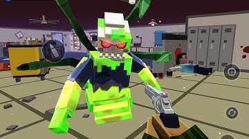 PIXEL COMBAT - ZOMBIE 🧟‍♀️ STRIKE - level 7 Office (first person shooter gameplay)