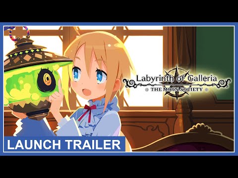 Labyrinth of Galleria: The Moon Society - Launch Trailer (Nintendo Switch, PS4, PS5, PC)