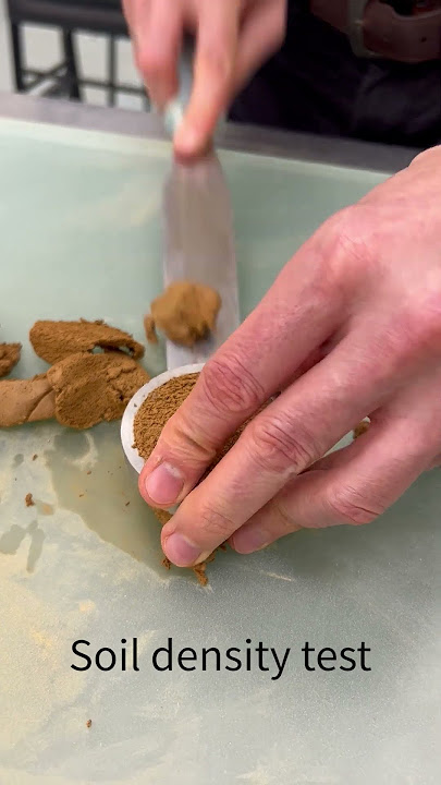 Soil Density Test #engineering  #engineeringgeology #soilmechanics  #experiment  #science #soil