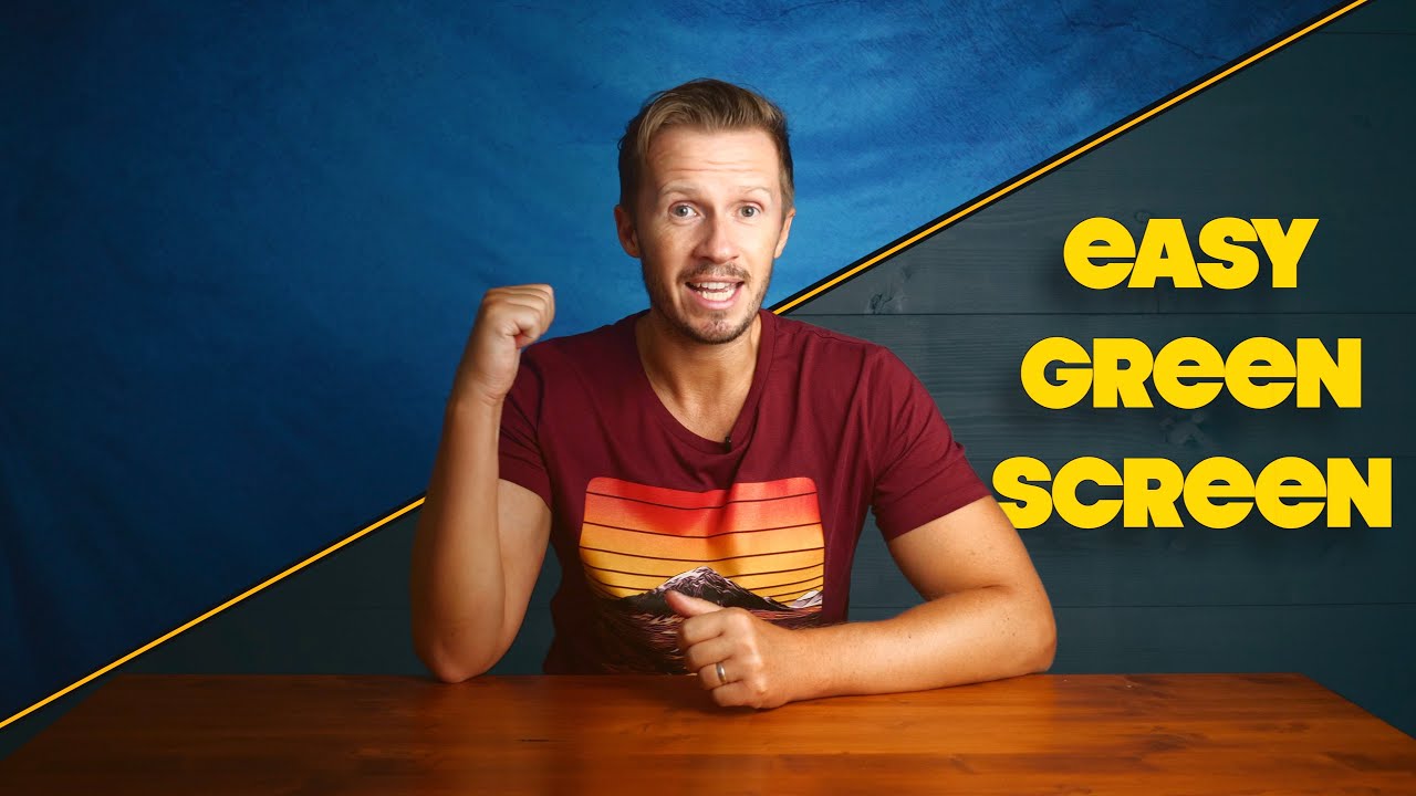 EASY GREEN SCREEN YOUTUBE STUDIO FOR ALL CREATORS! - YouTube
