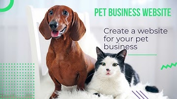 Landing page for your Pet care business